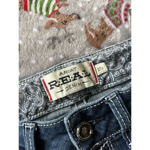 Ariat REAL Denim Bootcut Jeans Women’s 27S Medium Wash Jeans